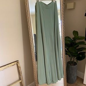 Crisp Teal Green Maxi Skirt - Show Me Your Mumu